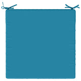 4-Piece Seat Cushions SOEST 4 pcs 100% Polyester Light Blue 945034
