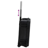 Wheeled Flight Case Black 63x50x23 cm PP 51800
