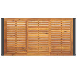 Garden Table Brown Solid acacia wood Medium Durable 319516