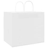 Paper Bags 250 pcs with Handles White 32x22x28 cm 4101624