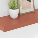 Wall Shelf 4 pcs Red 60 x 23 x 4 cm Engineered Wood 42019928