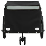 Bike Trailer Black and Grey 30 kg Iron 94098