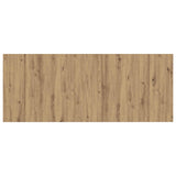 Headboard With Cabinet 3 pcs Artisan Oak Engineered Wood 3415940