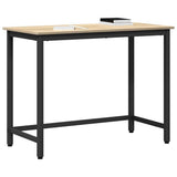 Table Sonoma Oak 80 x 50 x 76.5 cm Engineered Wood and Steel 873763