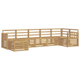 Outdoor Sofa Set 7 pcs White 3392184