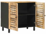 Storage Cabinets Pattern Pattern 60 x 33 x 75 cm Natural 4018846