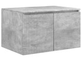 Bathroom Furniture Set Concrete Grey Engineered Wood 3404323