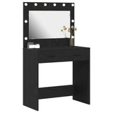 Dressing Table Black Oak 78.5 x 41 x 135 cm Engineered Wood 865029