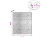 Gabion with 3.5 mm Wire and 5x2.5 cm Mesh 100x10x150 cm 3461588