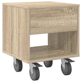Bedside Table Sonoma Oak 40.5 x 40 x 48 cm Engineered Wood 891060