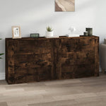Sideboards 2 pcs Smoked Oak Engineered Wood 3185412