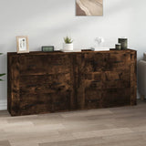Sideboards 2 pcs Smoked Oak Engineered Wood 3185412