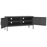 TV Cabinet Anthracite 105x35x50 cm Steel 336231