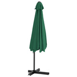 Garden Parasol with Steel Pole 300 cm Green 47312