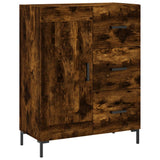 Highboard Smoked Oak 69.5x34x180 cm Engineered Wood 3198662