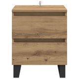 Bedside Cabinet Artisan Oak 40 x 35 x 50 cm Engineered Wood 881916