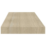 Floating Wall Shelves 4 pcs Oak 60x23.5x3.8 cm MDF 323876