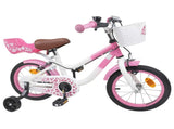 Kids Bike 16 Inches for 4-6 Years Old Light Pink 42009609