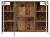 Bathroom Mirror Cabinet Old Wood 73.5 x 15.5 x 70 cm 889261