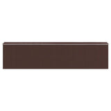 Garden Shed Dark Brown 192x855x223 cm Galvanised Steel 3147468