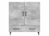 Sideboard Concrete Grey 66 x 34.5 x 95 cm Engineered Wood 894898