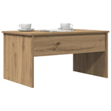 Coffee Table Artisan Oak 80x50.5x41.5 cm Engineered Wood 856931