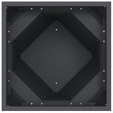 Planter 2 pcs Anthracite 30 x 30 x 75 cm Steel 883771