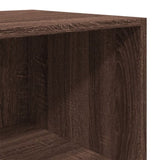 Highboard Brown Oak 40x41x185 cm Engineered Wood 3281672