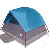 Family Tent Dome 6-Person Blue Waterproof 94704