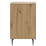 Bedside Cabinet Artisan Oak 43x 41 x 68 cm Engineered Wood 894334