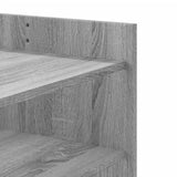 Coffee Table Grey Sonoma 100x50x50 cm Engineered Wood 848351