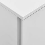 Mobile File Cabinet Light Grey 39x45x67 cm Steel 335975