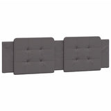 Bed Frame without Mattress "Zadar" Grey 180x200 cm Super King Faux Leather 3208201