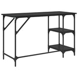 Desk Black Oak 120 x 50 x 75 cm Engineered Wood 883034