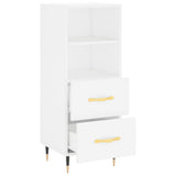Sideboard White 34.5x34x90 cm Engineered Wood 828644