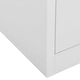 Office Cabinet Light grey Steel Medium Office Cabinets 336406