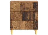 Bedside Table Old Wood 43 x 39.5 x 66.5 cm Engineered Wood 895023