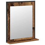 Bathroom Furniture Set with Storage 2 pcs Brown 80 x 33 x 60 cm 3334331