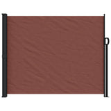 Retractable Side Awning Brown 160x600 cm 4004524