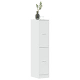 Apothecary Cabinet High Gloss White 30x41x144.5 cm Engineered Wood 855529