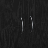 Office Cabinet Black Oak 60 x 32 x 152.5 cm Engineered Wood 3365560
