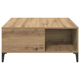 Coffee Table Artisan Oak 80 x 80 x 36.5 cm Engineered Wood 881184