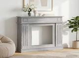 Fireplace Surround Grey Sonoma 102 x 26 x 100 cm 8006648