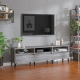 TV Cabinet Grey Sonoma 150x30x44.5 cm Engineered Wood 831923