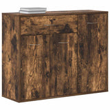 Sideboard Smoked Oak 88x30x70 cm Engineered Wood 815366