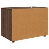 Storage Cabinet Brown Oak 80 x 48 x 57 cm Engineered Wood 888824