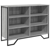 Sideboard Grey Sonoma 101x35.5x74.5 cm Engineered Wood 848557