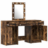 Dressing Table with Door Brown 50 x 41 x 135 cm Engineered Wood 3334258