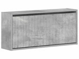 Wall-Mounted Shoe Cabinet ARNHEM 71 x 17 x 43 cm Concrete Grey 896628