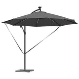 Umbrella Anthracite 294 x 294 x 248 cm Polyester and Aluminium 42003385